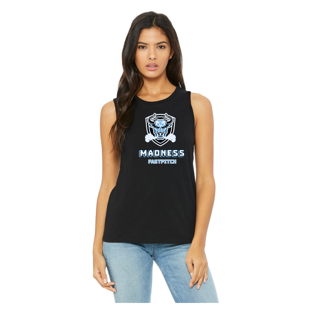 MADNESS WOMANS COTTON TANK TOP (BULL)