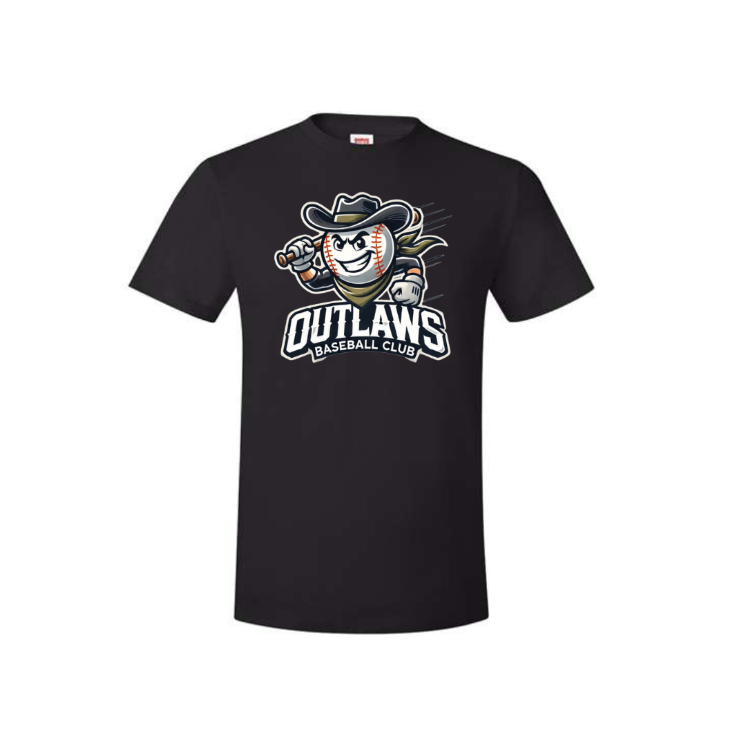 OBC HANES COTTON T SHIRT (OUTLAW MAN)