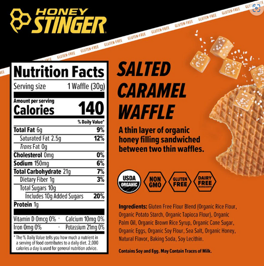 Salted Caramel Waffles Box of 12