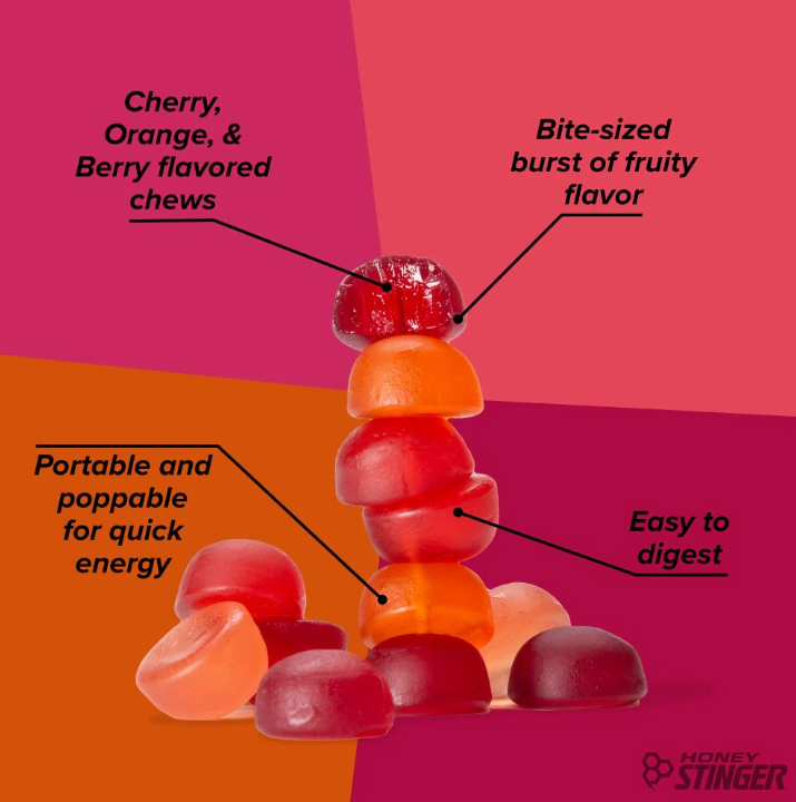 Fruit Smoothie Energy Chews Box of 12