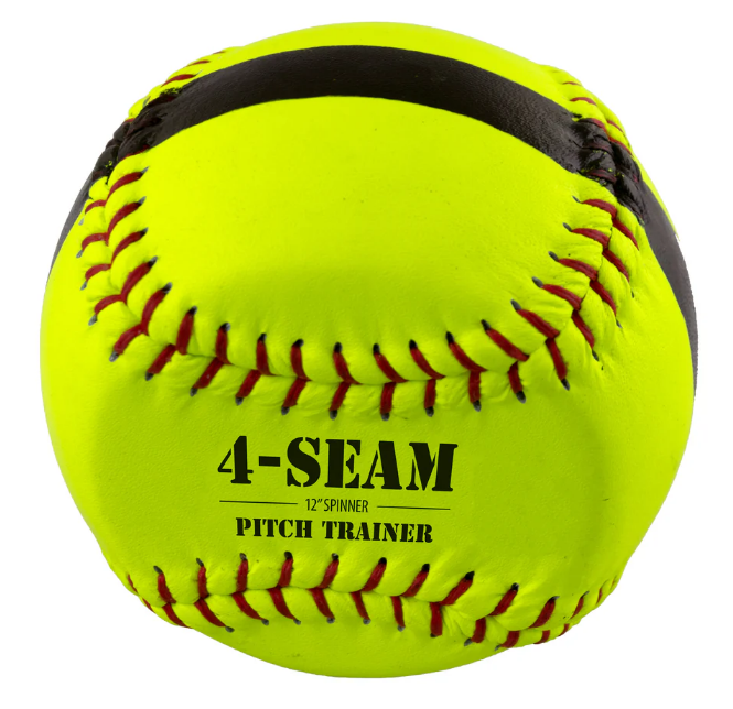 Bownet 4-Seam Flat Spinner Pitch Trainer Ball – Enhance Your Pitching Skills