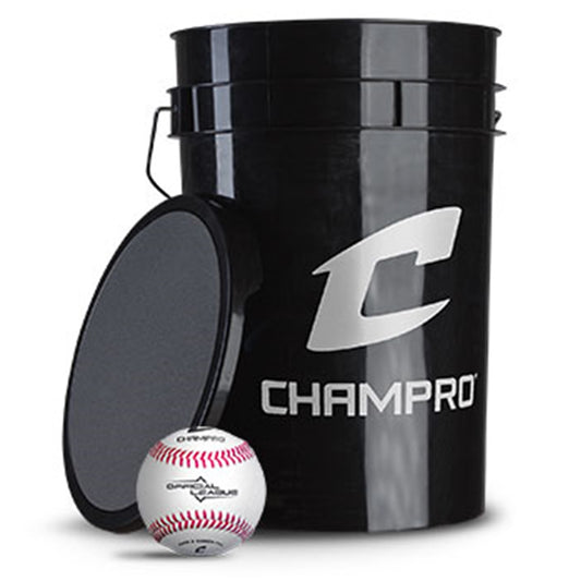 Champro 6-GALLON BUCKET WITH 30 CBB-200 BALLS