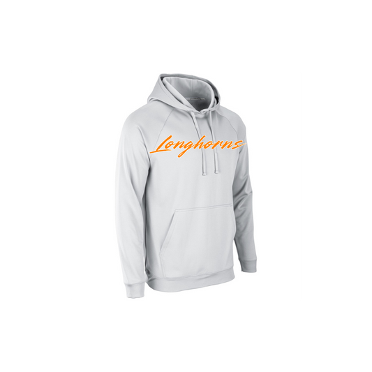 WHITE Horns Victory Fleece (Orange Logo)