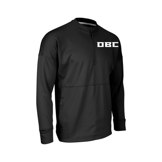 OBC  CHAMPRO 1/4 ZIP VICTORY FLEECE (BLACK)