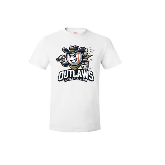 OBC HANES COTTON T SHIRT (OUTLAW MAN)