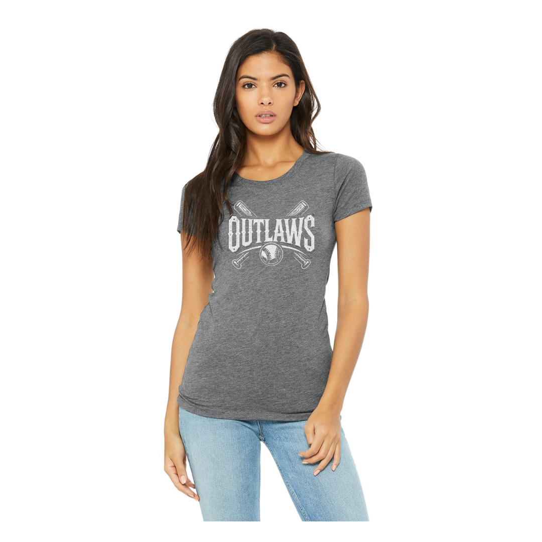 OBC WOMANS BELLA & CANVA  COTTON T SHIRT (OUTLAWS)