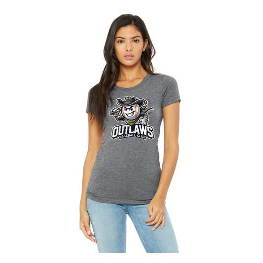 OBC WOMANS BELLA & CANVA  COTTON T SHIRT (OUTLAW MAN)