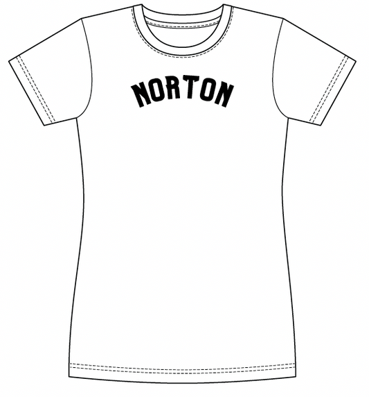 Norton Baseball "Norton" Women's Vision Tee