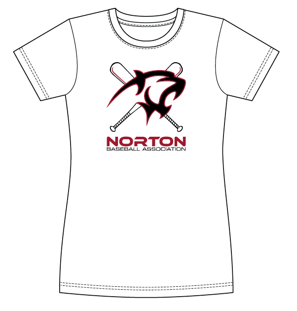 Norton Baseball Panther Women's Tee