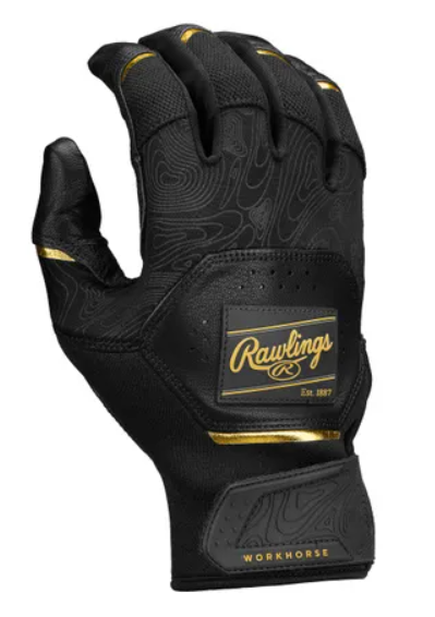 RAWLINGS ADULT WORKHORSE BASEBALL BATTING GLOVES