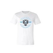 Madness Cotton Tee - White (Bull logo)