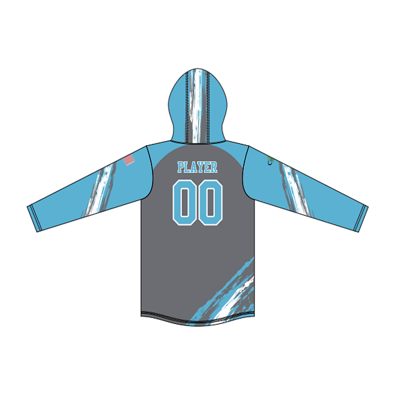 Madness Sublimated LongSleeve T Shirt Hoodie - back