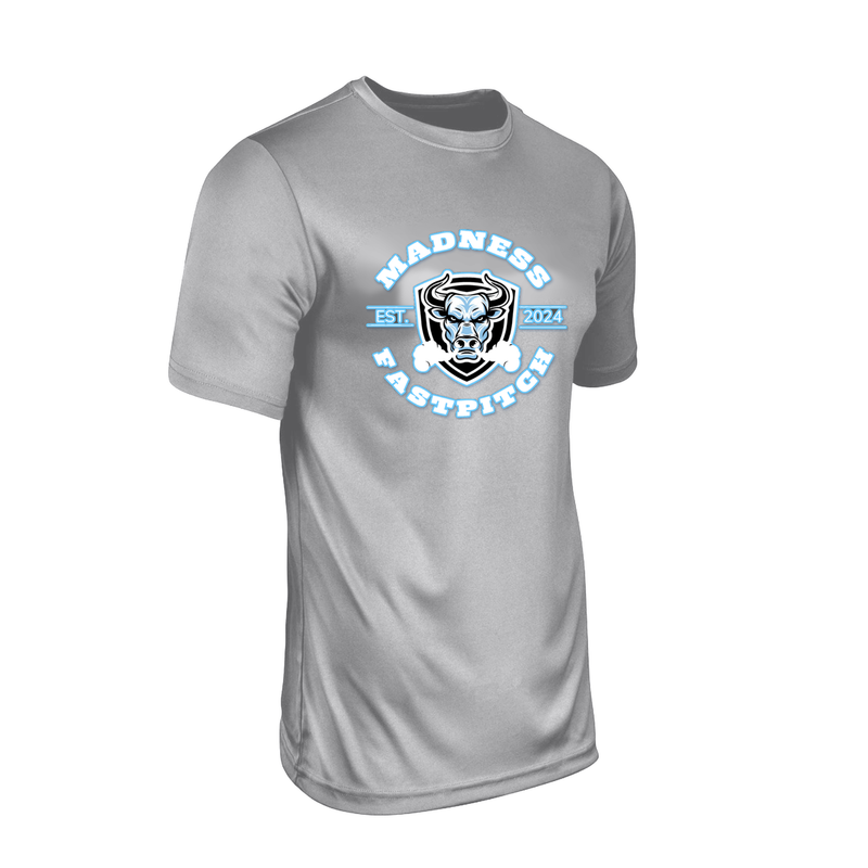Madness Bull logo - Grey