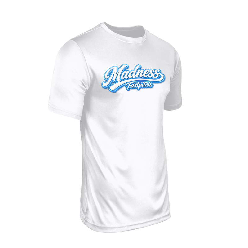 Madness Women's Dry Fit Tee - White