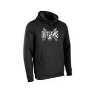 OBC Victory Fleece (Outlaws Bats) - Black - Outlaws Bats Logo