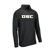 OBC Long Sleeve T Shirt Hoodie - Black - OBC Logo
