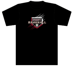 Wadsworth Baseball Home Plate Men’s Vision Tee