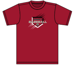 Wadsworth Baseball Home Plate Men’s Vision Tee