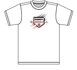 Wadsworth Baseball Home Plate Men’s Vision Tee