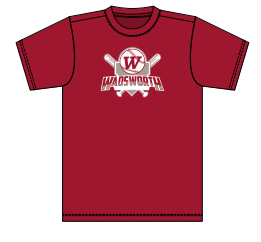 Wadsworth Baseball Men’s Vision Tee
